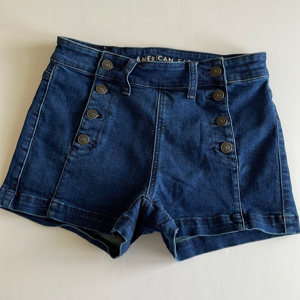 American eagle high rise shortie